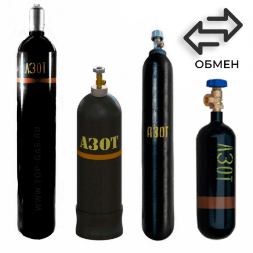 Обмен азотных баллонов во Фрунзенской